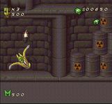 une photo d'Ã©cran de The Mask sur Nintendo Super Nes